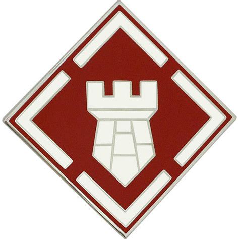 20th Engineer Brigade Combat Service Identification Badge Usamm