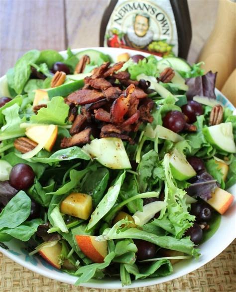 It was fast and easy; An incredible main dish salad ~ Balsamic, Bacon and Pecan ...