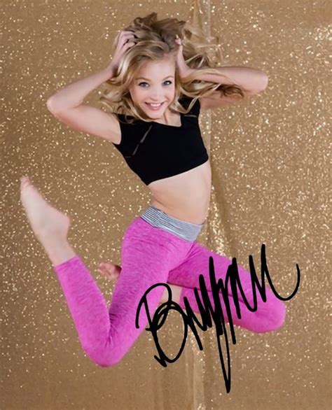 Brynn Rumfallo Signed Poster Photo 8x10 Rp Autographed Dance Moms Autographs Reprints