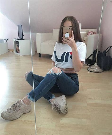 Pinterestslunting Spiegel Selfie Braunhaariges Mädchen Instagram Foto Ideen