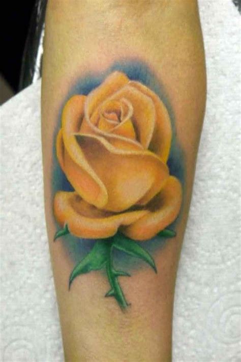 Yellow Rose Tattoos Designs Ideas And Meaning Tattoos