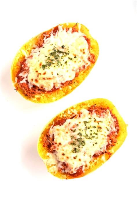 Maybe you would like to learn more about one of these? Chicken Parmesan Stuffed Spaghetti Squash | The ...
