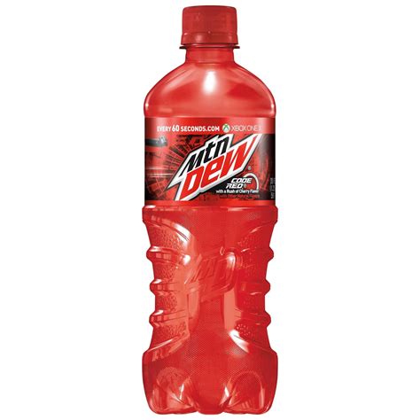 Mtn Dew Mountain Dew Code Red Soda Fl Oz Bottle Fl Oz Shipt