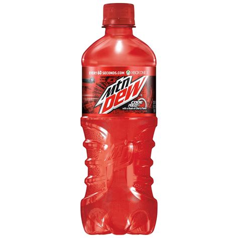 Mtn Dew Mountain Dew Code Red Soda - 20 fl oz Bottle 20 fl oz | Shipt