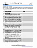 It Security Audit Template Pictures