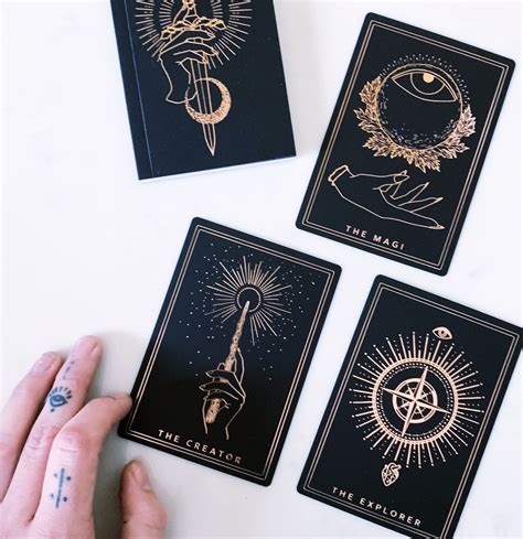 Presale For The Black Edition Oracle Deck From Threads Of Fate Is