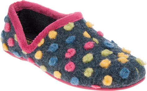 Sleepers Jade Fuchsia Multi Ls311m Full Slippers Humphries Shoes