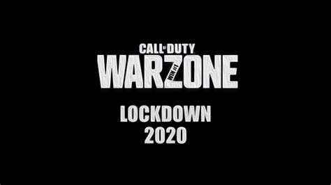 Cod Warzone Win 1 Lockdown 2020 Youtube
