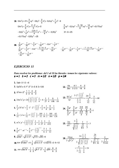 Algebra algebra de baldor baldor matematicas. EJERCICIO 119 DEL ALGEBRA DE BALDOR RESUELTO PDF
