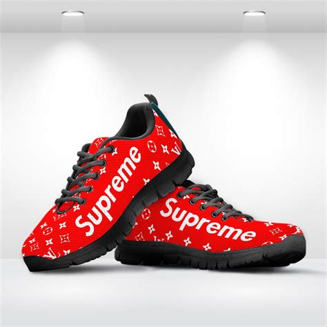 Inspired By Supreme Shoes Supreme Sneakers Lv Supreme Louis