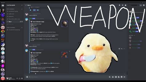 What Weapons To Use On Owo Bot Youtube