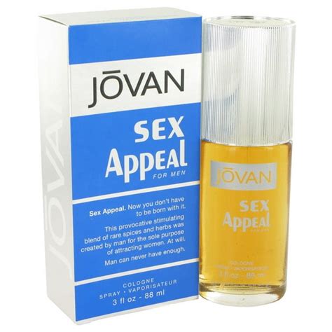Jovan Sex Appeal Eau De Toilette Cologne For Men 3 Oz Full Size
