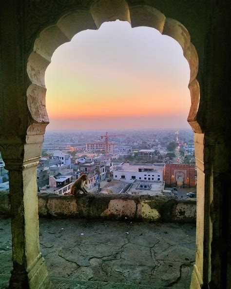 View Of Jaipur City From An Arch Pixahive