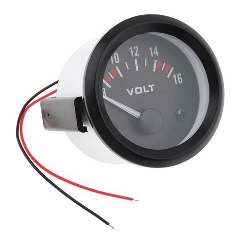 Universal 2 52mm Digital Led 8 16v Car Auto Motor Voltmeter Voltage