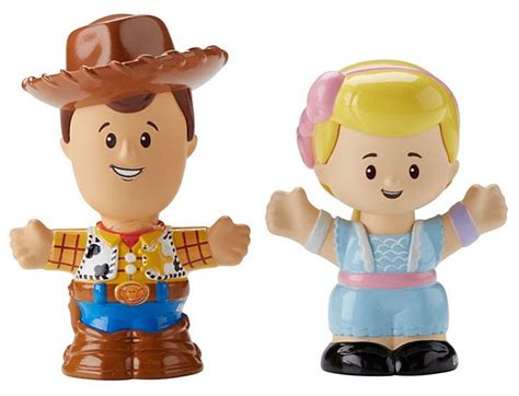 Fisher Price Toy Story 4 Little People Woody Bo Peep Figure 2 Pack Toywiz