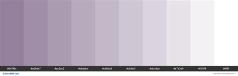 Tints Xkcd Color Greyish Purple 887191 Hex Hex Color Palette Grey