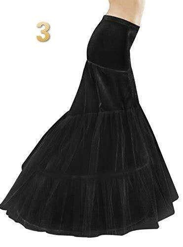 Schwarz Petticoats F R Hochzeit Kleid Krinoline Ju Grandado