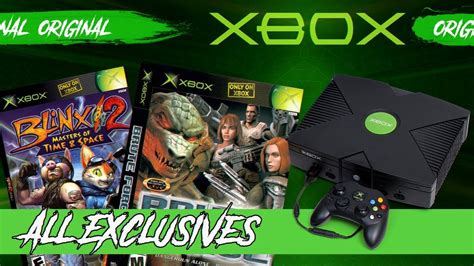 All Exclusives Xbox Original Only Games Xbox 2019