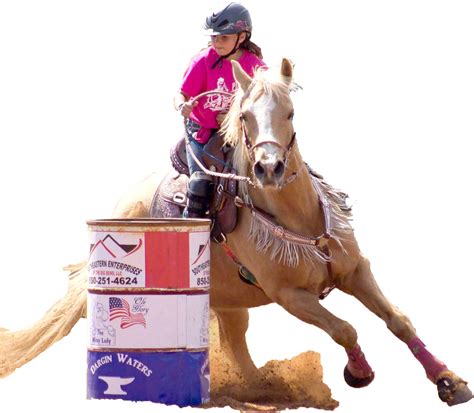 Download Barrel Racing Horse Png Clipartkey