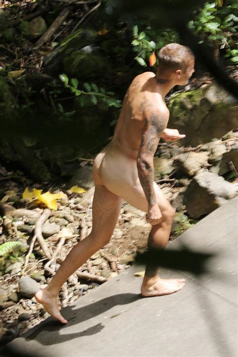 Justin Bieber Strips Down Naked In Hawaii With Rumored Girlfriend Sahara Ray