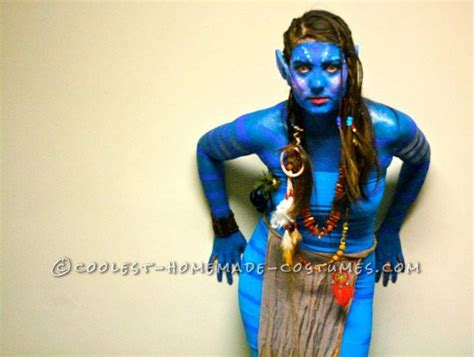 Diy Female Avatar Costume Navi For The Night