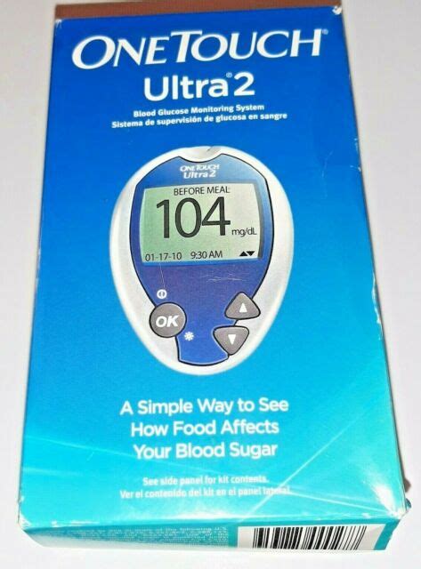 Onetouch One Touch Ultra 2 Blood Glucose Monitoring System For Sale