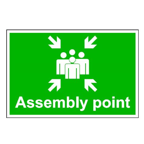 Safety Signage Warning Assembly Point Sign