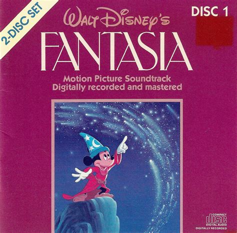 Original Motion Film Soundtrack Fantasia Walt Disney 1940