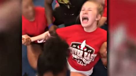 east high school cheerleader ally wakefield forced splits video goes viral westword