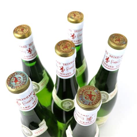 Maybe you would like to learn more about one of these? Deinhard Wehlener Sonnenuhr 1970 Mosel / 12 Bottles | Wine ...