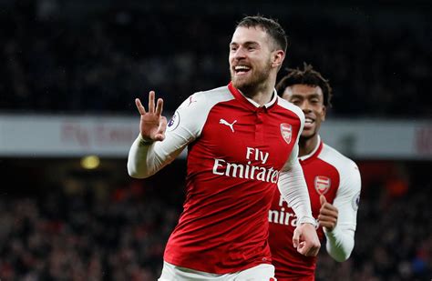 The #1 arsenal fc news resource. Ramsey hat-trick helps Arsenal down Everton