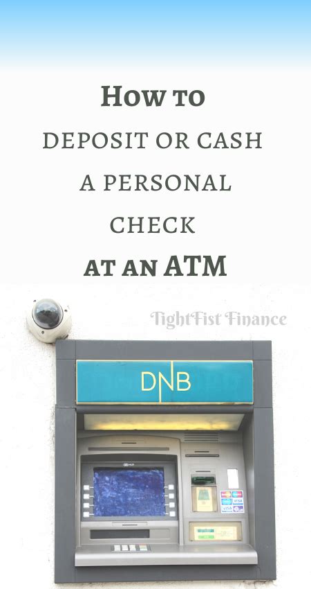 Maybe you would like to learn more about one of these? How to deposit or cash a personal check at an ATM