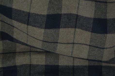Brown Plaid Flannel Fabric 2 Woodies Clothing