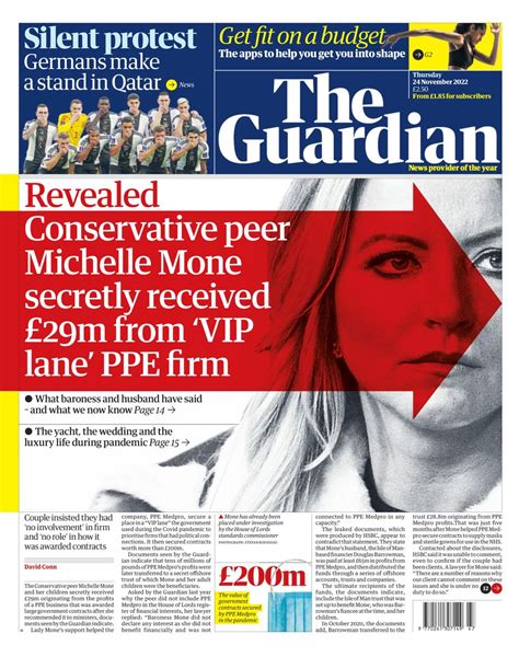 The Guardian November 24 2022 Newspaper Get Your Digital Subscription