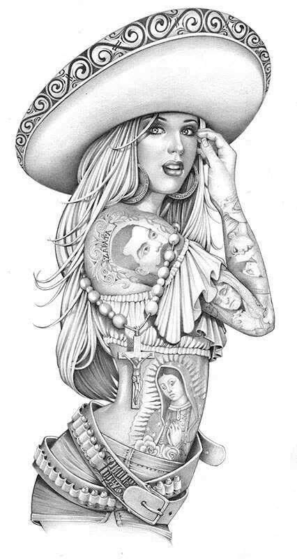 Pin By Fidel Bustos On Chicano Art Chicano Drawings Chicano Art