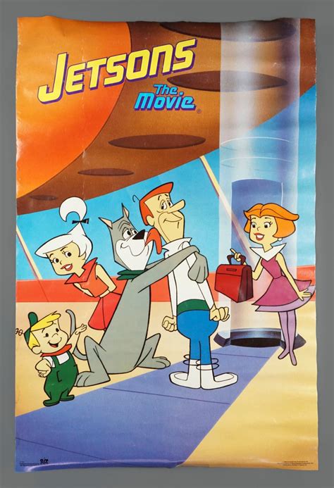 1990 Jetsons The Movie Motion Picture Poster 23 X 35 Etsy Uk