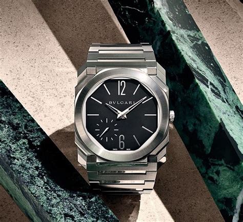 still trending slender bulgari octo finissimo automatic in satin polished steel watchtime