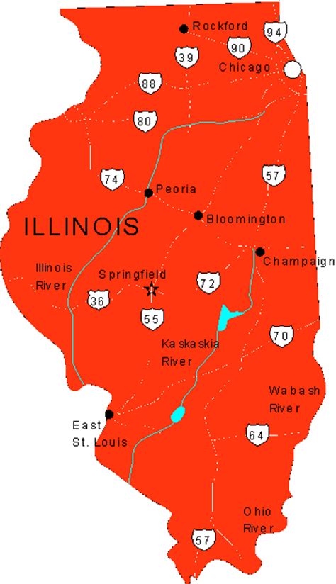 Illinois Maps Map Of Illinois