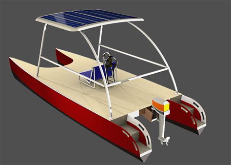 Check Out Our Catamaran Boat Designs For The E Cat An Economical