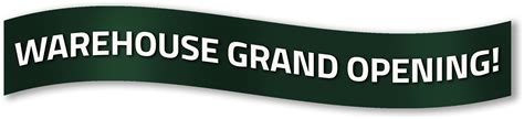Download Hd Warehouse Grand Opening Sign Transparent Png Image