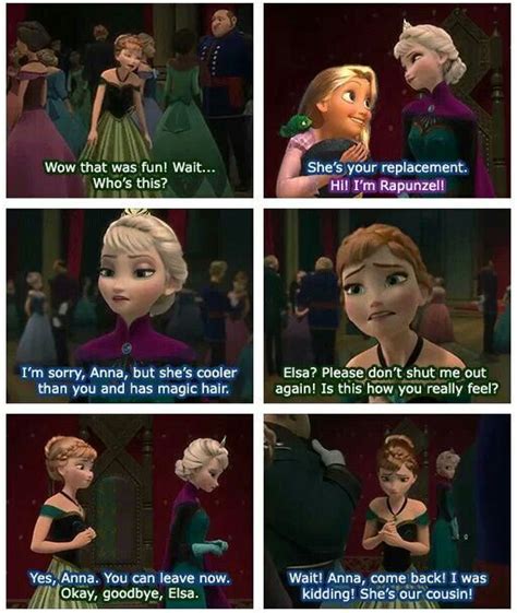 Haha Poor Anna Funny Disney Memes Frozen Funny Disney Funny