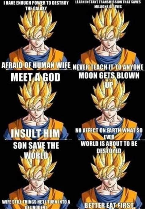 Apr 02, 2020 · dragon ball z's main protagonist, goku, is a taurus for a variety of reasons. 25 Hilarious Dragon Ball Logic Memes That Highlight The Lack Of Logic In The Series