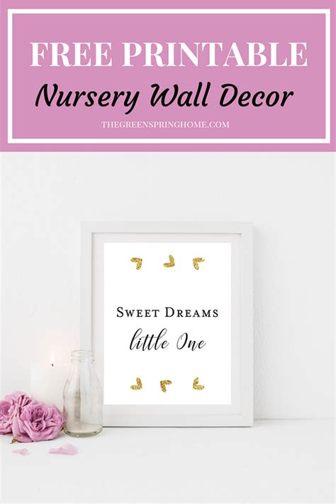 Printable map of the usa. Free Printable Nursery Wall Decor - The Greenspring Home