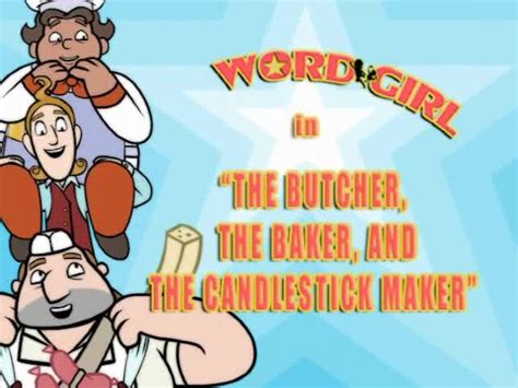 Wordgirl Season 1 Episode 22 The Handsome Panther The Butcher The
