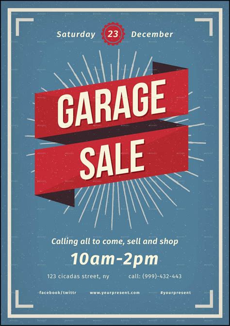 Yard Sale Flyer Template Word – Support.theboogaloo.org