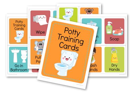 Potty Training Visual Schedule Cards Etsy Canada