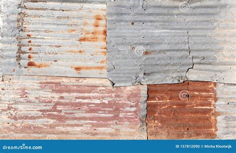 Rusted Corrugated Metal Roof Sheets Stock Photo Image Of Iron Sheets