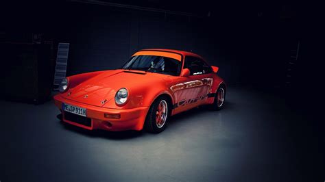 Car Porsche Orange Wallpapers Hd Desktop And Mobile Backgrounds