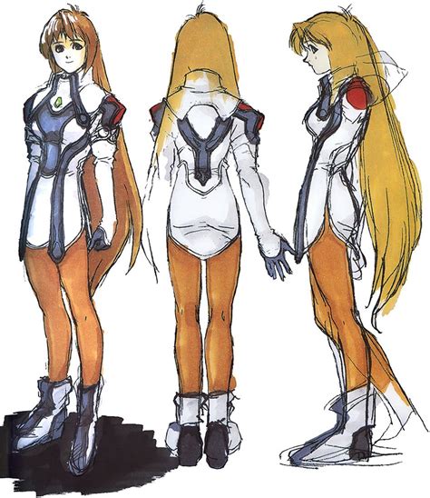 Elly Front Back And Side Characters And Art Xenogears Character