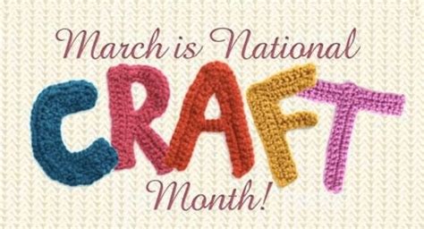 National Craft Month Fun Stuff Crafts